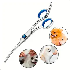 GENERICO - Tijeras Para El Corte Cuidado De Mascotas 4 Unid en Acero