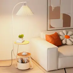 GENERICO - Lámpara de Pie White Led