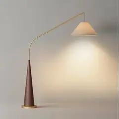 GENERICO - Lámpara de Pie Wood Led