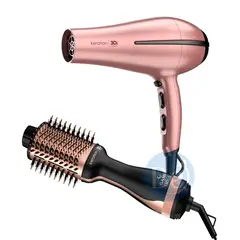 GAMA - Combo Keration Secador Bora y Cepillo Eléctrico HDCBR0000000460