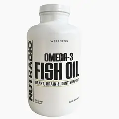 NUTRABIO - Omega 3 Aceite de Pescado 400 Softgels Wellness
