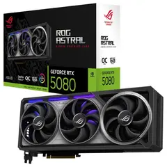 ASUS - TARJETA DE VIDEO ROG ASTRAL GEFORCE-RTX5080 16GB GDDR7 OC EDITION