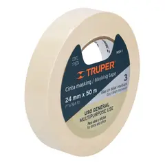 TRUPER - Cinta Masking 24mm X 50 M - 12591