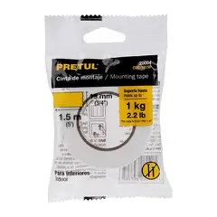 PRETUL - Cinta Doble Contacto de 19mm x 15 m - 20004