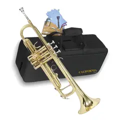 CALIFORNIA - Trompeta ORIGINAL DORADO