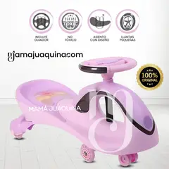 BABY - Correpasillo Twist Car con Luces «WHALL» Pink