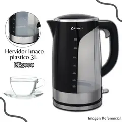 IMACO - Hervidor Eléctrico de 3 Lt de 2200W - KE3000