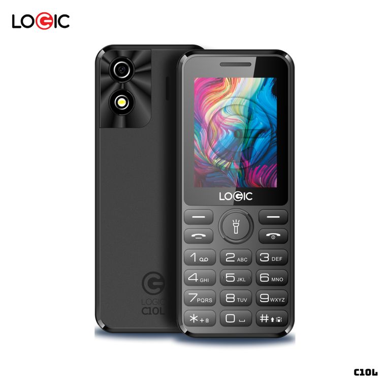 CELULAR BASICO C10L 4G DUAL SIM - NEGRO