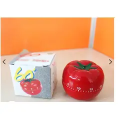 GENERICO - TIMER O TEMPORIZADOR DE COCINA MOD TOMATE 60MIN 64X45