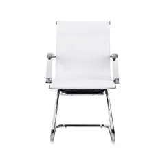 OFIDEAS - Silla De Oficina Fija Interlocutora Boss Color Blanco