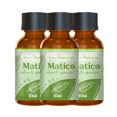 HEALTH NATURAL - PACK 3 ACEITE ENSENCIAL DE MATICO HEALTHNATURAL 30ML