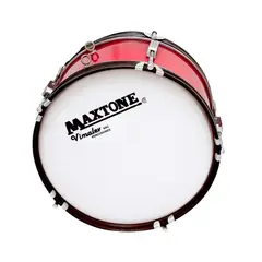 MAXTONE - Bombo 26” ROJO Potente para Bandas y Orquestas