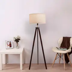 GENERICO - Lámpara de Pie Wood Led