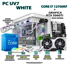 INTEL - Computadora PC Gamer I7 12700KF RAM 32GB SSD 1TB GRAFICA RTX 5060TI 8GB
