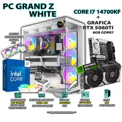 INTEL - Computadora PC Gamer I7 14700KF RAM 32GB SSD 1TB GRAFICA RTX 5060TI 8GB