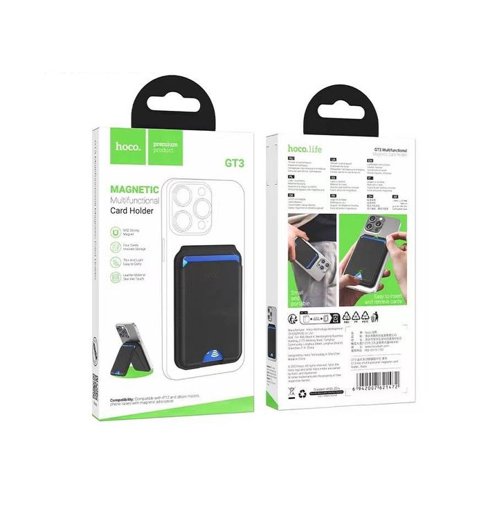 Cartera Wallet Billetera Tarjetero Para iPhone Magsafe