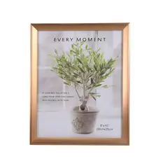 RYBIU IMPORT - Porta Retrato Decorativo para Casa en Color Dorado