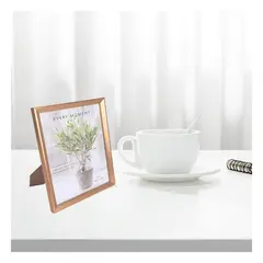 RYBIU IMPORT - Pack4 Cuadro para Imagenes en Repisa en Casa Dorado