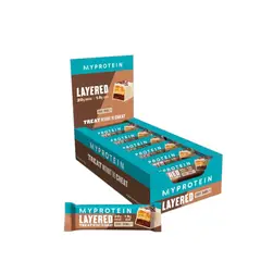 MYPROTEIN - Layered Protein Bar Cookie Crumbie Caja de 12 Unidades My Protein