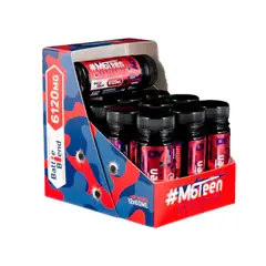 DORIAN YATES - M6teen Liquid Cherry 12x60ml 12 unidades DY Nutrition