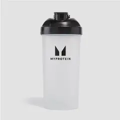 MYPROTEIN - Shaker Transparente Tapa NeGra 600 ml