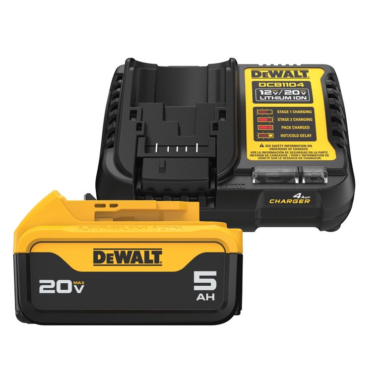 Bateria 5Ah 20V Max DCB205 + Cargador 1220V DCB1104 DCB205-K3