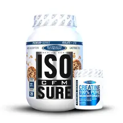 GENERICO - Iso Cfm Sure 2 lb Bluhealth Nutrition Cookies+ Creatina 300gr