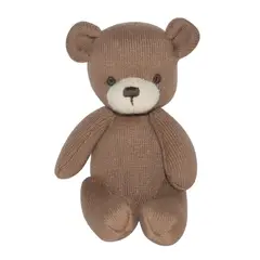 BONIKKA - Peluche textil suave modelo oso clásico retro