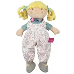 BONIKKA - Muñeca textil suave de algodón Lucy 38 cm
