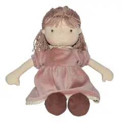 BONIKKA - Muñeca textil suave clásica retro 31 cm