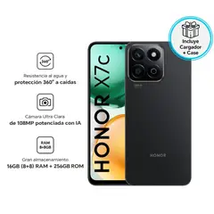 HONOR - Celular X7C 8+256 GB Negro