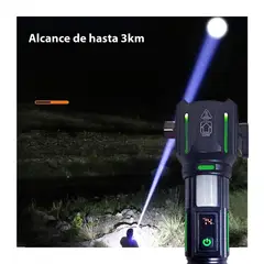 GENERICO - LINTERNA TERRENEITOR DE GRAN ALCANCE PARA AVENTURAS AL AIRE LIBRE
