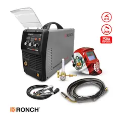 RONCH - MÁQUINA DE SOLDAR 250MIG + CARETA FOTOSENSIBLE