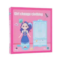 GENERICO - Rompecabeza Magnetica Con Tarjetas Para Niña