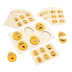 GENERICO - Rompecabeza De Huevitos Con Expresiones