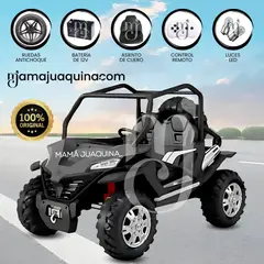 BABY - Carro a Batería 4x4 «RED FALCON» Todo Terreno Black