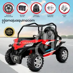 BABY - Carro a Batería 4x4 «RED FALCON» Todo Terreno Red