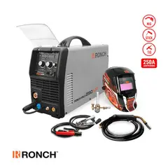 RONCH - MÁQUINA DE SOLDAR 250MP + CARETA FOTOSENSIBLE