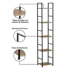 NOVAHUS - Estante 5 niveles Industrial