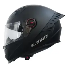 LS2 - CASCO MOTO FF816 COSMOS NEGRO MATE VISOR TRANSPARENTE
