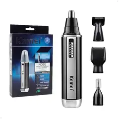 KEMEI - Recortador De Vello Nasal Oido Km-6630 4 En 1