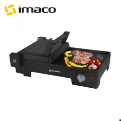 IMACO - Parrilla Grill 2 en 1 Extendible IG1016E