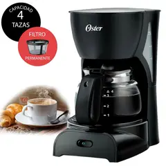 OSTER - Cafetera 4 TZ BVSTDCDR5B053