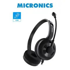 MICRONICS - Audifonos Con Microfono LOTUS MIC H803 USB