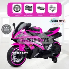 BABY - Moto a Batería para Niños «FLASH RACER» Pink