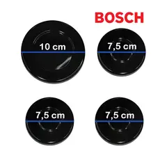 BOSCH - Juego de quemadores Hornillas para cocina PRO 425
