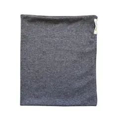 RED CARROT - Cuello de algodon plomo