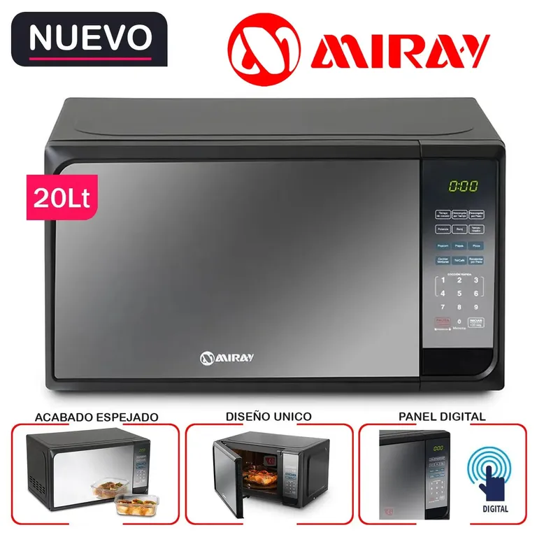 HORNO MICROONDAS 20L - HMM-20N