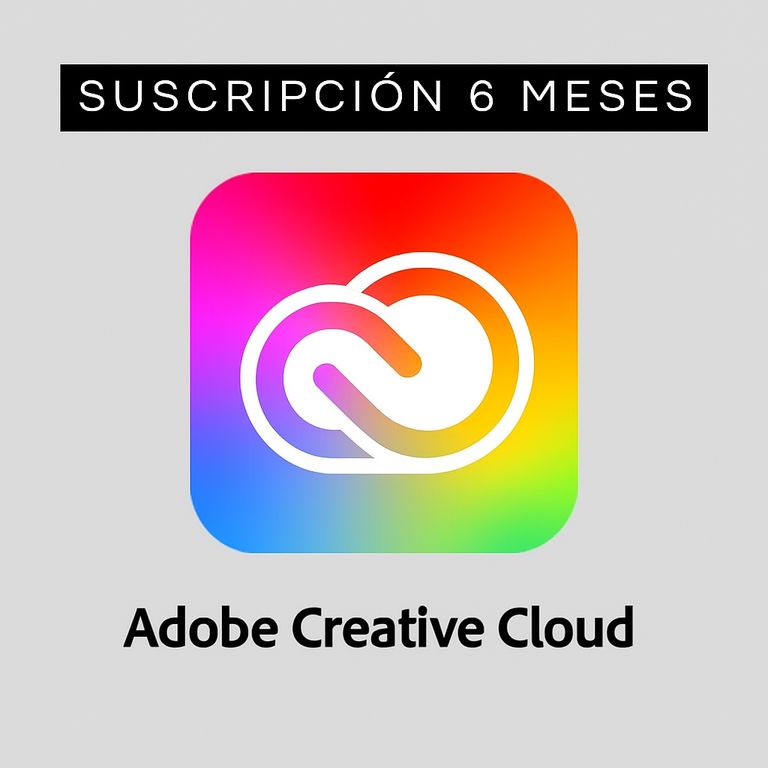 Licencia de Creative Cloud 6 meses Windows / Mac