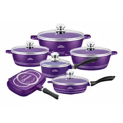 U BUY - Juego De Ollas Completo Granito 23 Piezas